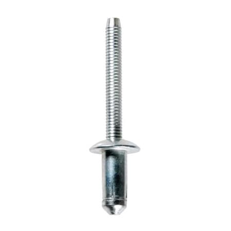 Auveco SPECIALTY RIVET Dia: 1/4 6.3mm  Grip: 3/16 - 17/64 Steel/Steel, 10PK 21286